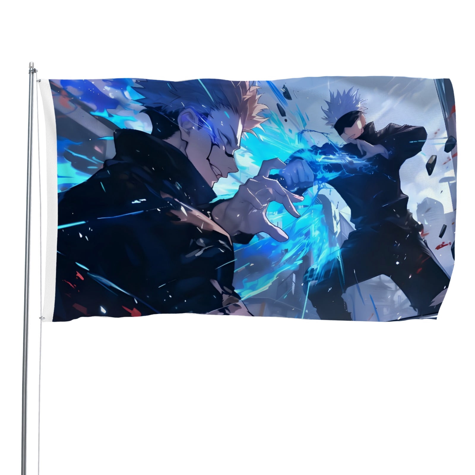 Flags for Satoru Gojo Decorations for Home, Outside, Indoor Outdoor Flag, House Flag Party Funny Gift Banner 3×5 FT