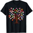 thumbnail image 1 of Flags of Countries of the World international flag tree kid T-Shirt, 1 of 4