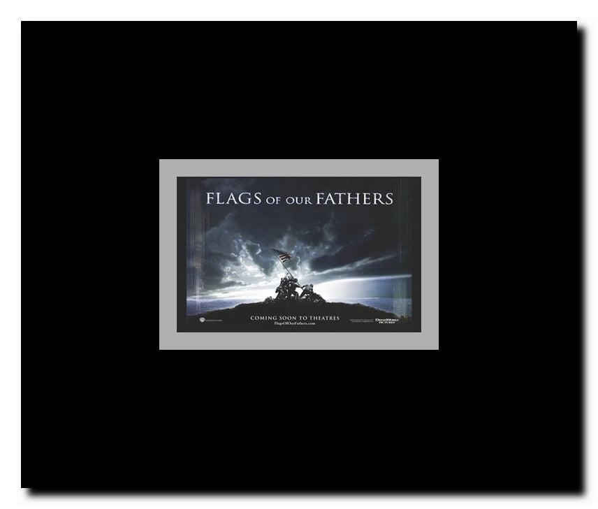 Flags of Our Fathers Framed Movie Poster