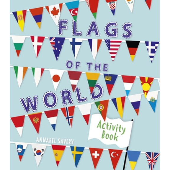 Pre-Owned Flags of the World Activity Book (Paperback) 1789505984 9781789505986