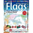 thumbnail image 1 of Flags of the World : World Map Wallchart Poster and Sticker Book, 1 of 1