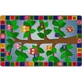 thumbnail image 1 of Flagship Carpets FE258-44A 7 ft. 6 x 12 Alphabet Owls Rug - Rectangle, 1 of 2