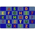 thumbnail image 1 of Flagship Carpets FX1524-44FS 7 ft. 6 in. x 12 in. Learning My ABCs Carpet, 1 of 1