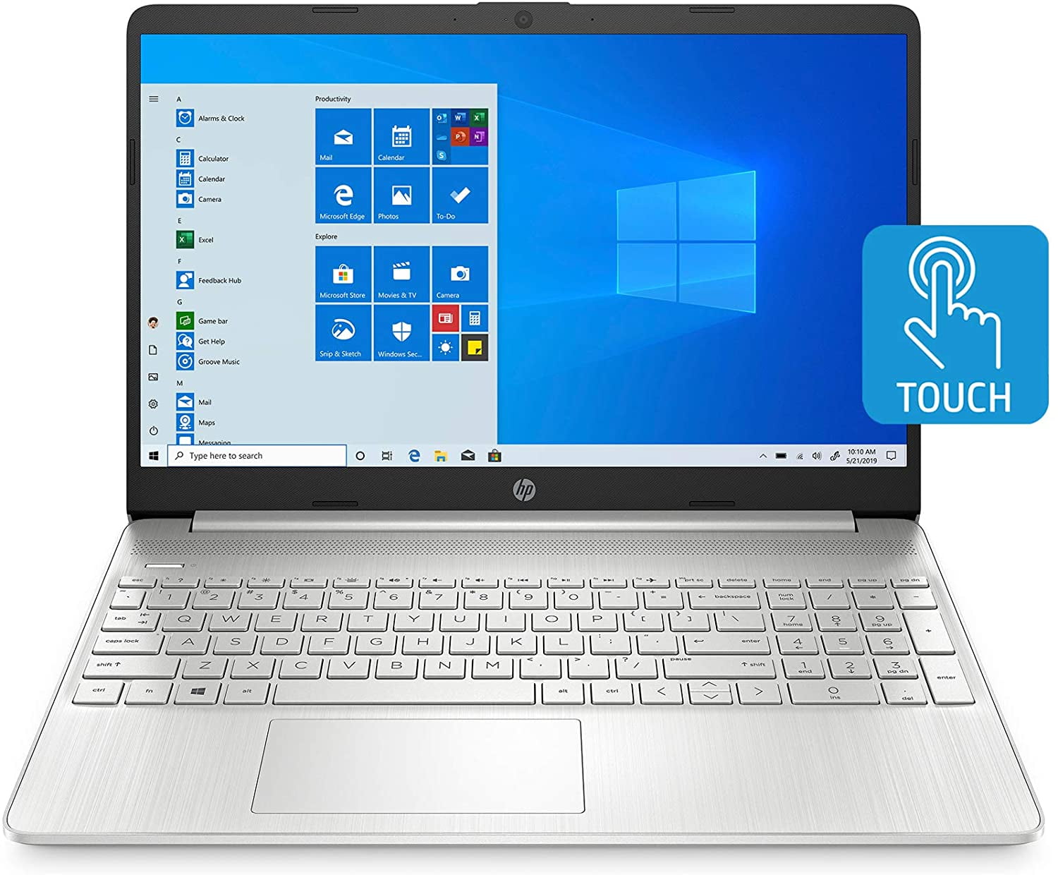 Flagship HP Business Laptop 15.6” Diagonal HD Touchscreen 11th Gen