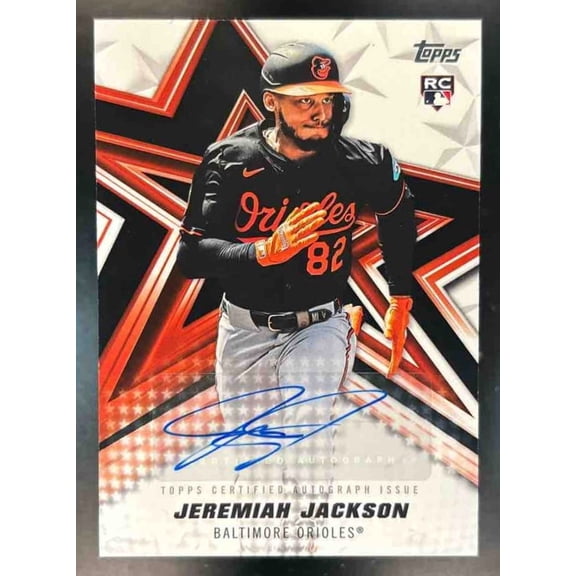 Flagship Jeremiah Jackson #BSA-JJA Baseball Stars Autograph