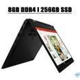 thumbnail image 1 of Flagship Lenovo ThinkPad L13 Yoga Convertible 2-in-1 Laptop I 13.3" Full HD IPS Touchscreen I 10th Gen Intel 4-Core i5-10210U I 8GB DDR4 256GB SSD I Backlit Keyboard Fingerprint Reader Pen Win 10, 1 of 11