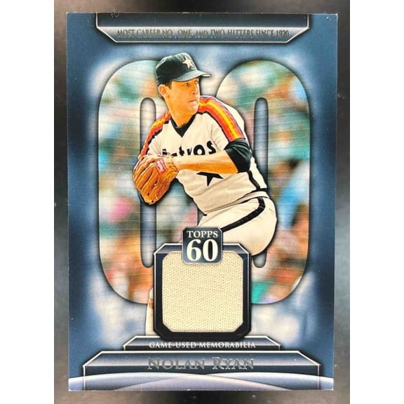 Flagship Nolan Ryan #T60R-NR Topps 60 Relics