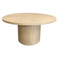 thumbnail image 1 of Moti Flagstaff 60" Round Dining Table in Stone Natural, 1 of 5