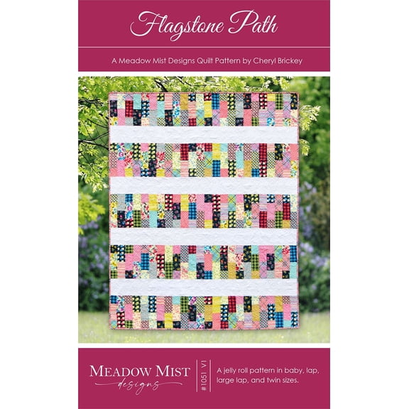 Flagstone Path Quilt Pattern by Cheryl Brickey