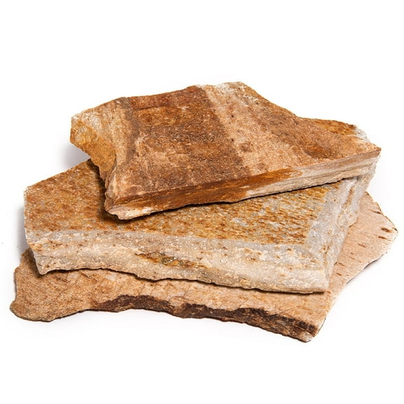 Flagstone Patio Pavers, Natural Stepping Stone, Driveway & Walkway Rock