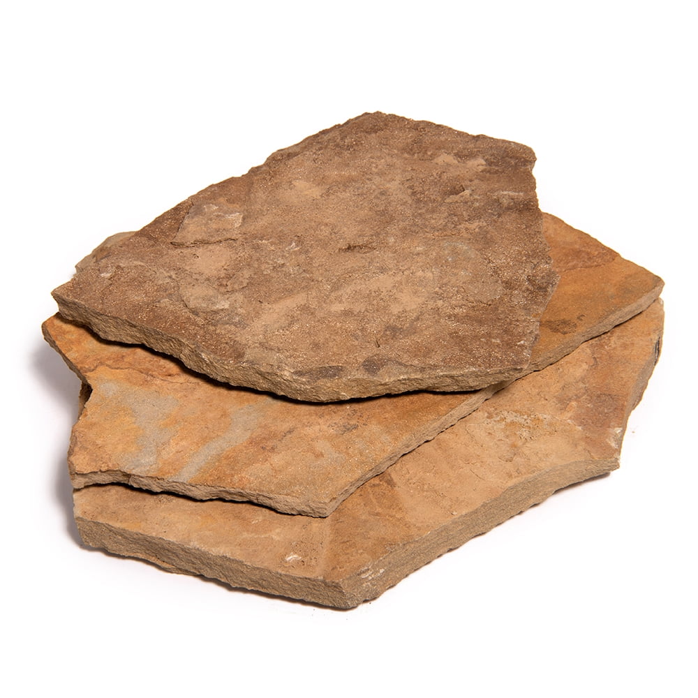 Medium Autumn Flame Flagstone Pavers for Patio and Pathway