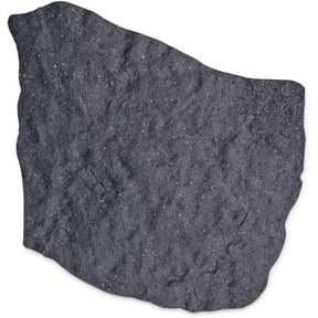 Flagstone Recycled Rubber Stepping Stone For Garden Walkway | Outdoor Patio Decor & Lawn Pathway Landscaping Stepping Blocks | Eco-Friendly Recycled Rubber - 17"W X 1/2 Thick