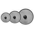 thumbnail image 1 of Flahamy 3Pcs Kitchen Splash Guard Splatter Screens Frying Pan Splatter Guard Grease Splatter Screen Mesh Oil Proof Pot Lid, 1 of 8