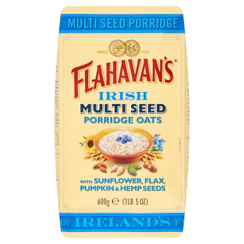 Flahavan's Multi Seed Porridge 600g, British Import (Pack of 3)