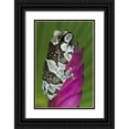 thumbnail image 1 of Flaherty, Dennis 13x18 Black Ornate Wood Framed with Double Matting Museum Art Print Titled - Brazil, Amazon Basin Amazon milk frog, 1 of 4