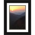 thumbnail image 1 of Flaherty, Dennis 13x18 Black Ornate Wood Framed with Double Matting Museum Art Print Titled - Tennessee, Great Smoky Mts Morton Overlook, 1 of 4