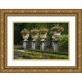 thumbnail image 1 of Flaherty, Dennis 14x11 Gold Ornate Wood Framed with Double Matting Museum Art Print Titled - Austria, Salzburg Flower pots at Mirabell Palace, 1 of 4