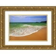 thumbnail image 1 of Flaherty, Dennis 14x11 Gold Ornate Wood Framed with Double Matting Museum Art Print Titled - USA, Hawaii, Kauai Scenic of Secret Beach, 1 of 4