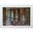 thumbnail image 1 of Flaherty, Dennis 32x23 White Modern Wood Framed Museum Art Print Titled - CA, Bodie SP Llanterns in abandoned fire station, 1 of 4
