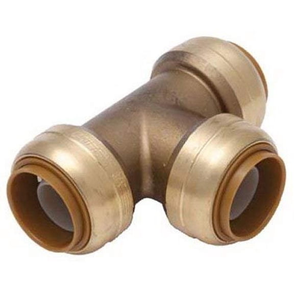 Flair-It PEX Pipe Tee Plastic - Tee Fitting, Easy Installation - 1 Piece, 3/4 x 3/4 x 3/4 In