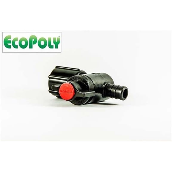 Flair-It 28891 Poly Pex Valve 0.5 x 0.5 in. FPT Swivel
