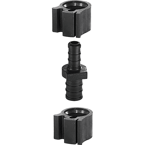 Flair-It PEXLock Plastic Compression Reducing PEX Coupling - Pack of 2  Residential Use, Standard Application