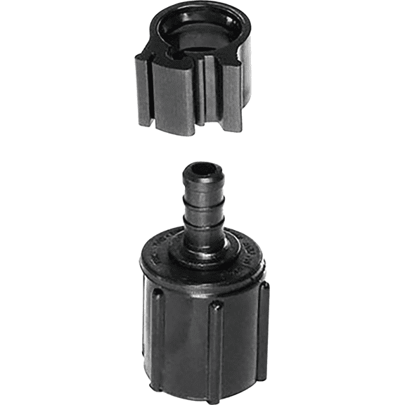 Flair-It PEXLock Plastic Compression Swivel PEX Coupling - Pack of 2  Residential Use, Standard Application