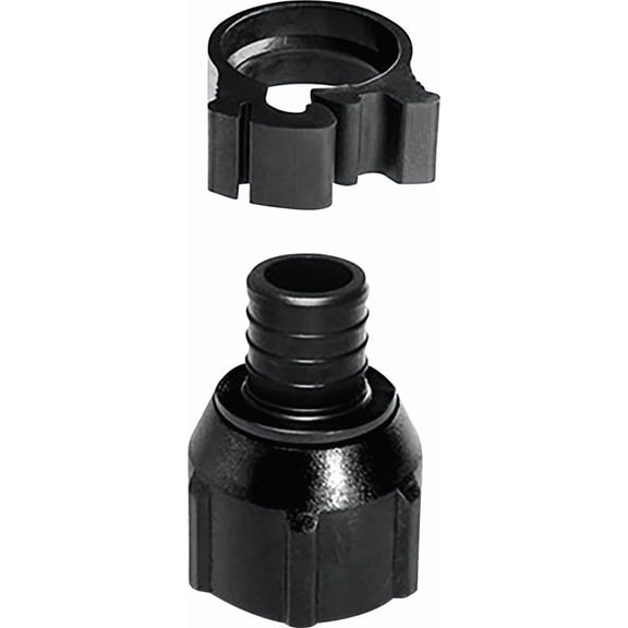 Flair-It PEXLock Plastic Compression Swivel PEX Coupling - Pack of 4  Residential Use, Standard Application