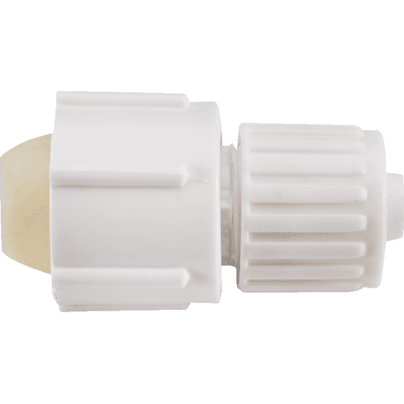 Flair-It Plastic Compression PEX Coupling - Single Pack  Residential Use, Standard Application