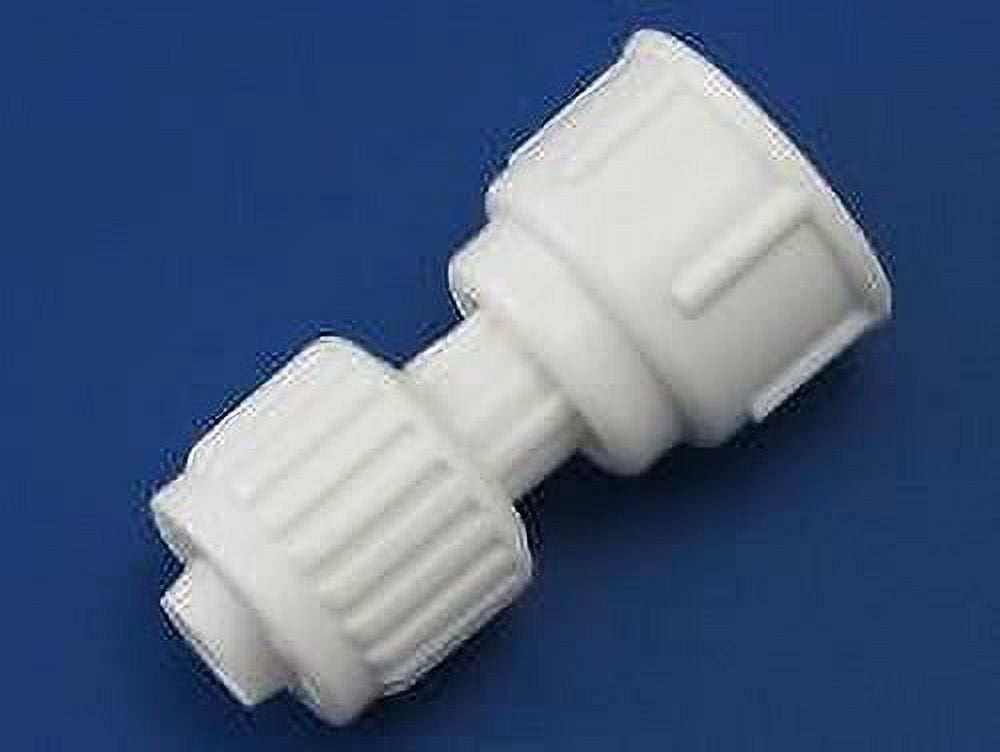 Mobile Home, Polybutylene, White 1/2 in, Plumbing Repair Pipe Fitting