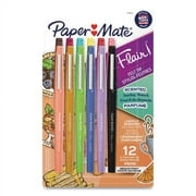 Flair Scented Felt Tip Porous Point Pen, Stick, Medium 0.7 Mm, Assorted Ink And Barrel Colors, 12/pack | Bundle of 2 Packs