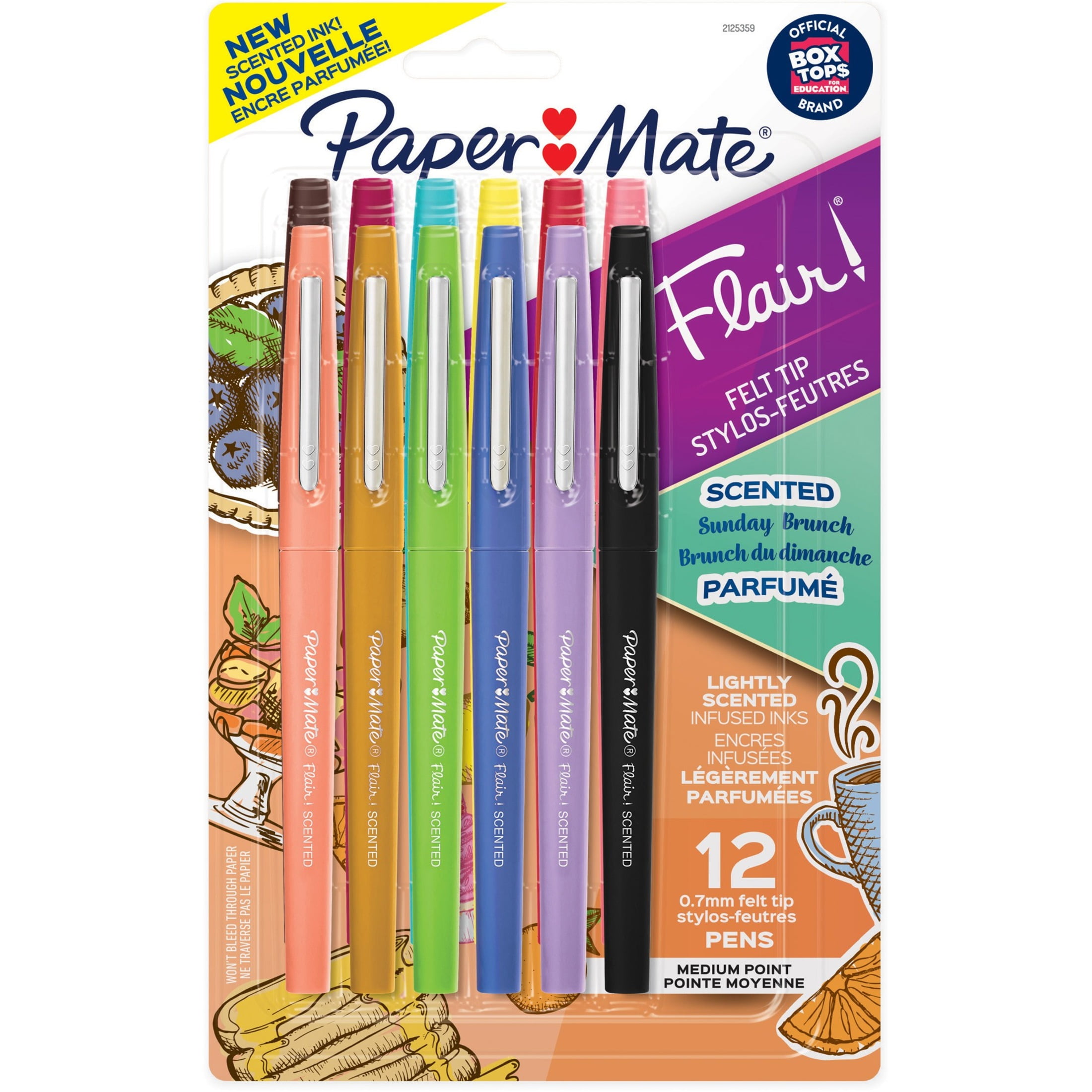 Scented Marker Pens Smelly Pens Felt Tip 10 Pack Colours Fast Dispatch