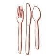 thumbnail image 1 of Flairware Full Size Extra Heavy Cutlery Combo - Bagged- Clear, 1 of 1