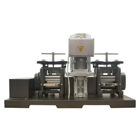 Flake Pressing Machine Electric Rolling Mill for Jewelry Gold Making Flake Machine 110V