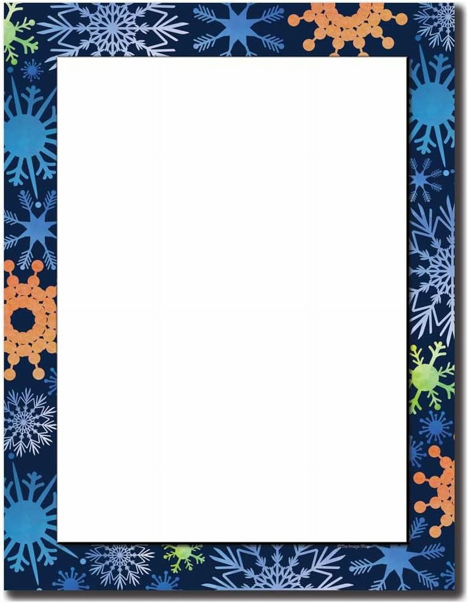 Flakes Letterhead Laser & Inkjet Printer Paper, 100 Pack