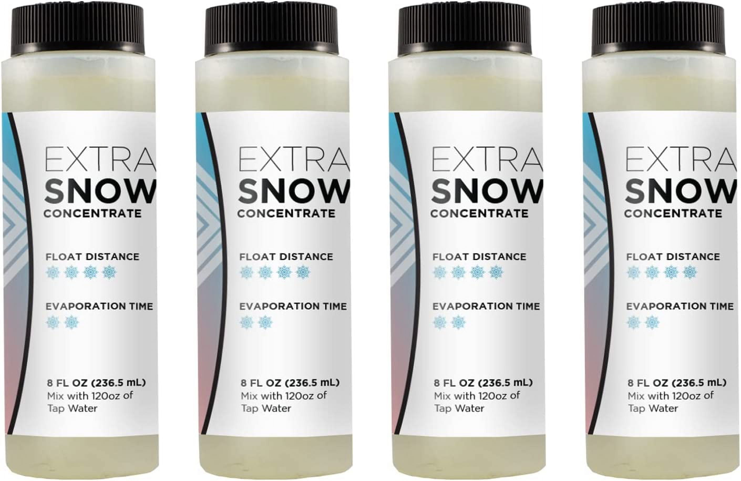 Flakes Snow Machine Fluid Concentrate, 8 fl. oz, ExtraDry Formula Snow