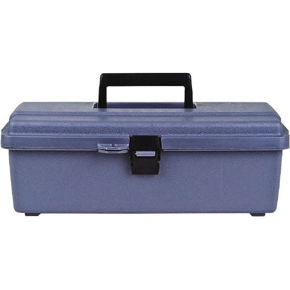 Flambeau 14800-2 Gray Copolymer Resin Utility Tool Box: 14.5" x 7.5" x 5.25"