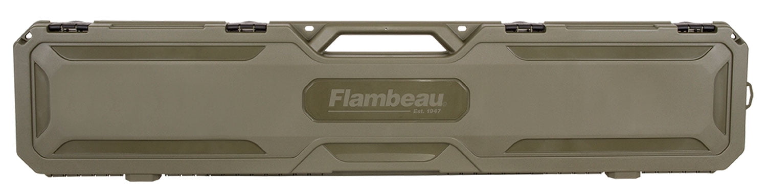 Flambeau 6464FC Safe Shot Field Rilfe/Shotgun Gun Case 49.75" L x 9.8" W x 3" D Polymer Tan