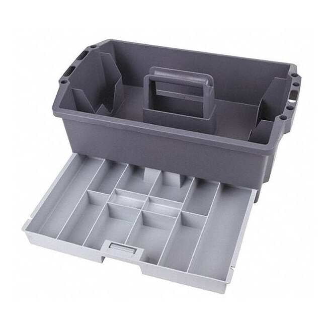 Flambeau Utility Tote with Copolymer Resin, 6 7/8 in H x 16 in W 16500-2