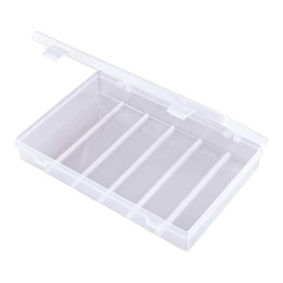 Compartment Box with 1 compartments, Plastic, 1 3/4 in H x 6-5/8 in W T4000
