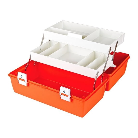 Flambeau First Aid Storage Case, 10-1/4" W x 17-1/2" L x 10-1/2" H 6772PM