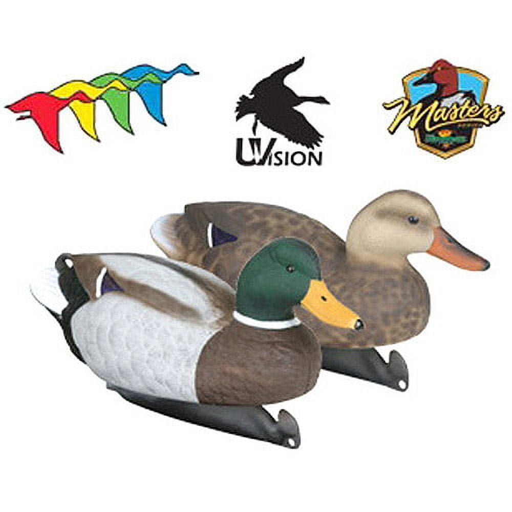 Flambeau Magnum Mallard Duck Decoys, 6pk
