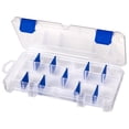 thumbnail image 1 of Flambeau Outdoors, 3003 Small Tuff Tainer, Utility Box, Fishing Tackle Box, Zerust, 18 Compartments, 9.125 inches Long, 1 of 13
