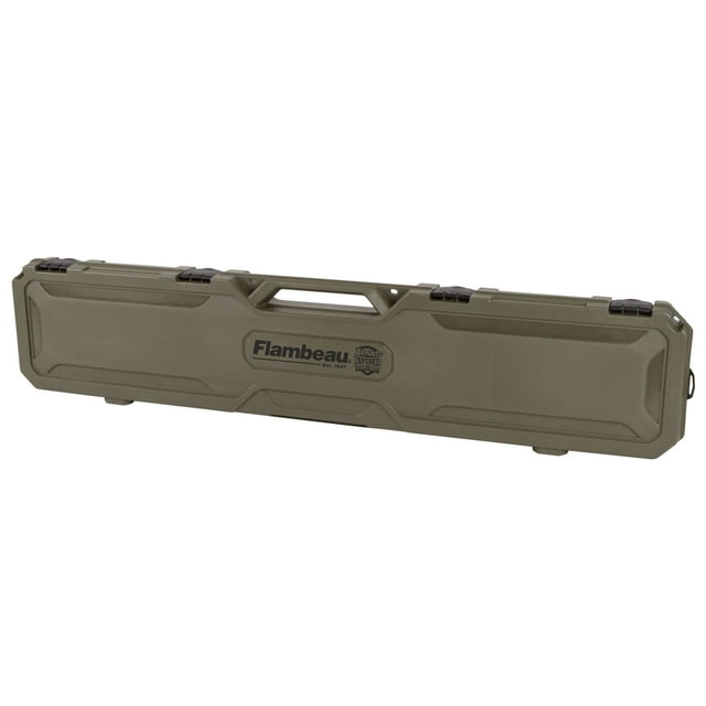 Flambeau Outdoors, 50.5 inches Long Zerust Infused Gun Case, Green, Plastic, 6464FZ