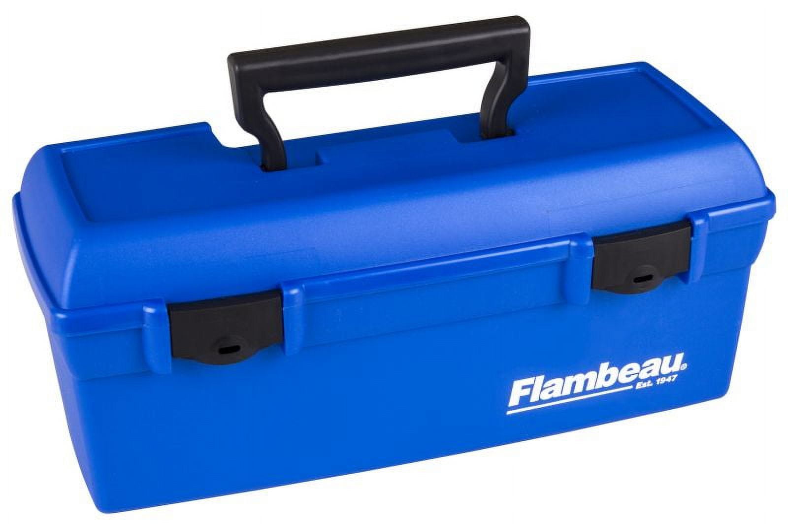 flambeau tackle mighty tuff fly box Outdoors 4007 Tainer, 24 Compartments, 12 Zerust Dividers reduction and stop rust and corrosion. Set of 4 - Flambeau
