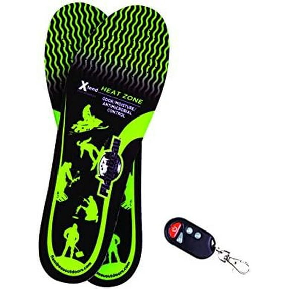 Flambeau Outdoors Hot Feet Insoles with Remote, Medium