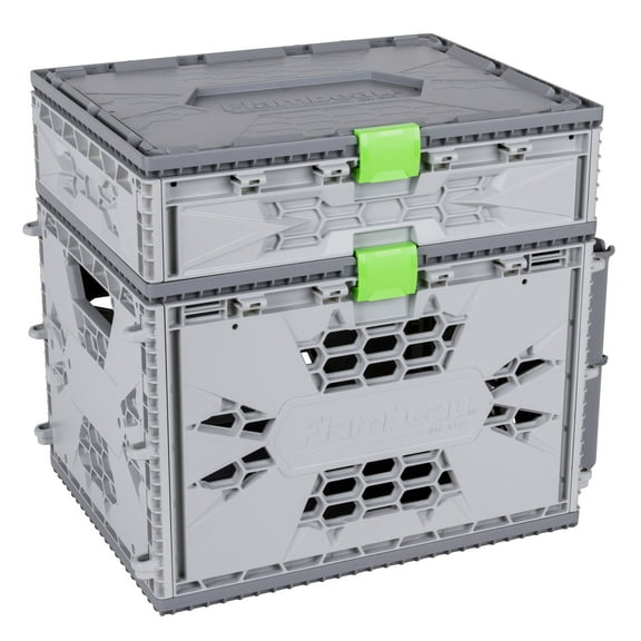 Flambeau Outdoors, Tuff Krate Premium Storage Kayak Storage,  455TKP, 16.75 inches, Plastic, Gray