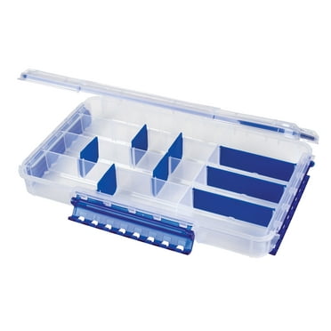 Flambeau Outdoors WP5005 Large Ultimate Tuff Tainer Utility Fishing Tackle Box, 14 inches Long, Plastic