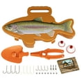 thumbnail image 1 of Flambeau Outdoors, Wild Bite Trout 25 Piece Kit, Fishing Tackle Box, 10.75 inches, Non Lead, Plastic, 1 of 6