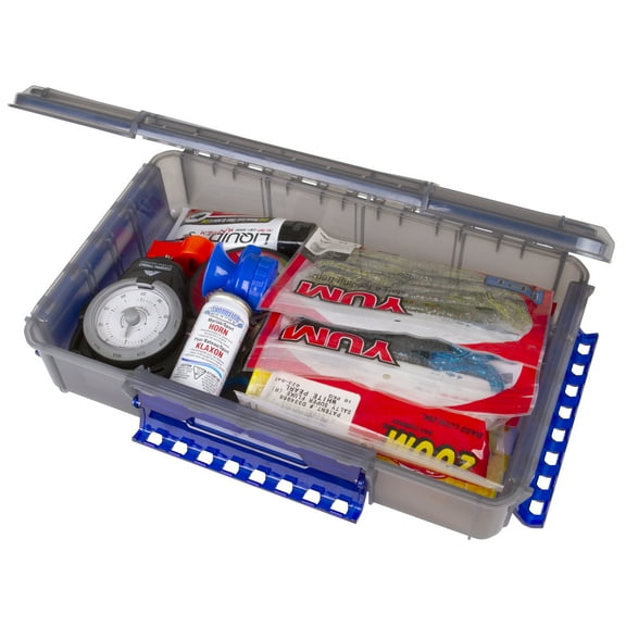 Flambeau Outdoors Zerust MAX WP5001ZM Ultimate Waterproof Tuff Tainer - Double Deep Bulk Core - 14" L x 8.89" W x 3.02" D - Fishing and Tackle Storage Utility Box
